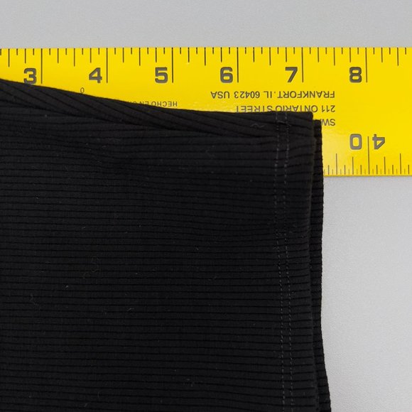 Naked Wardrobe Black Snatched Ribbed Shorts Size S NW-P0081 - Picture 9 of 9